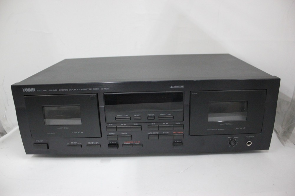 Yamaha K-902 Stereo Double Cassette Deck Tape Player