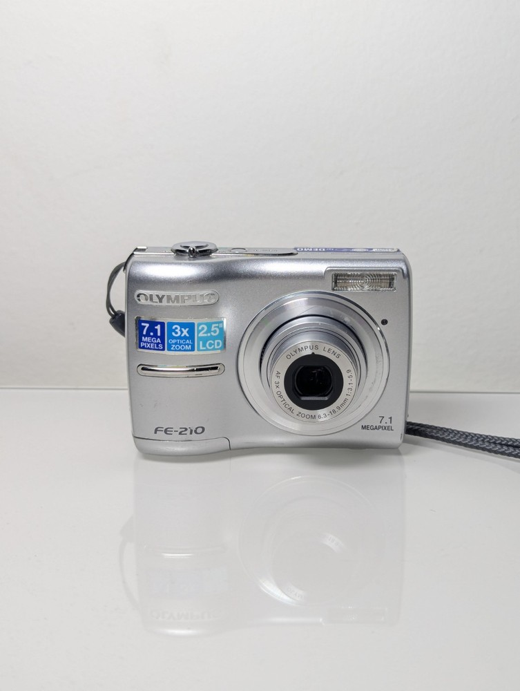 Olympus FE-210 7.1MP Digital Camera (Tested Working)