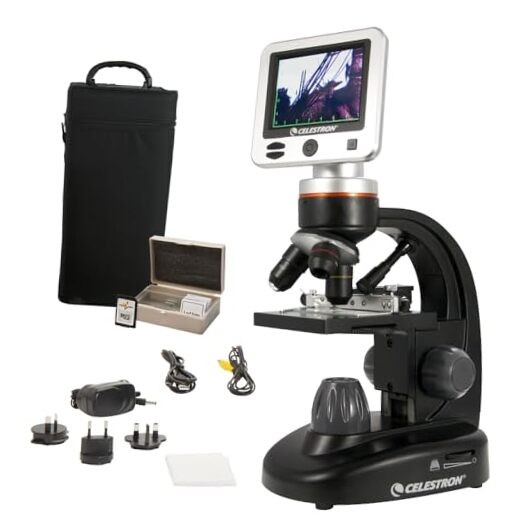 – LCD Digital Microscope II – 3.5" Screen – 5MP Camera – LCD Digital Micro II