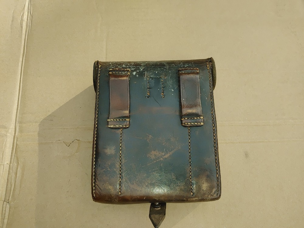 Original 1940 German Poeschl Binoculars Case leather