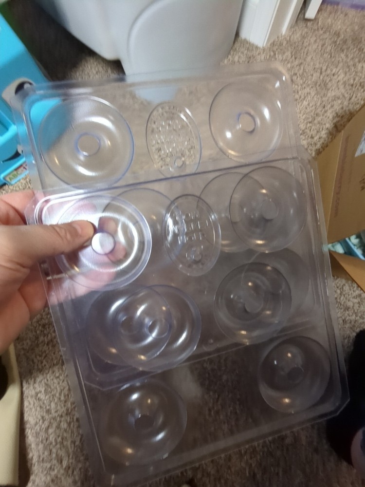 Plastic Soap Mold Donut 3D Shape