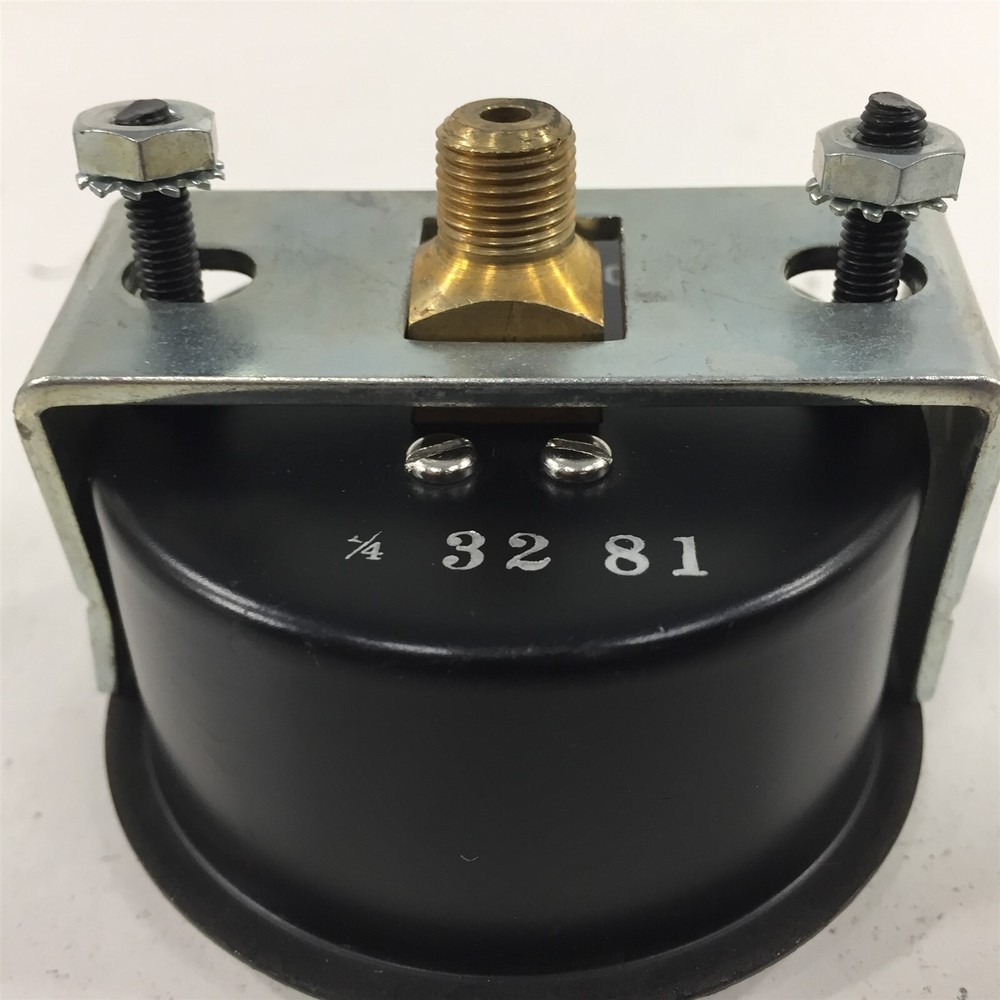 Johnson Controls 0-5" Hg 3-15PSIG Pneumatic Indicator Bottom Mount 2.5"