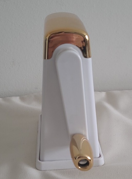 Diamond Press In Gold And White