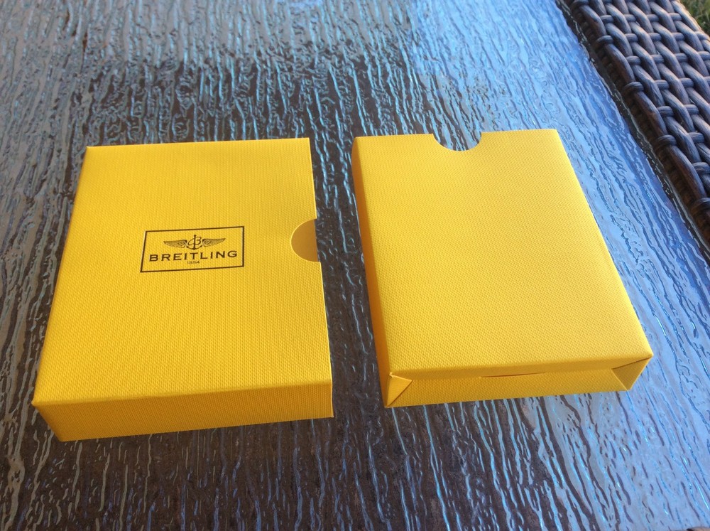 Breitling warranty manual and documents holder