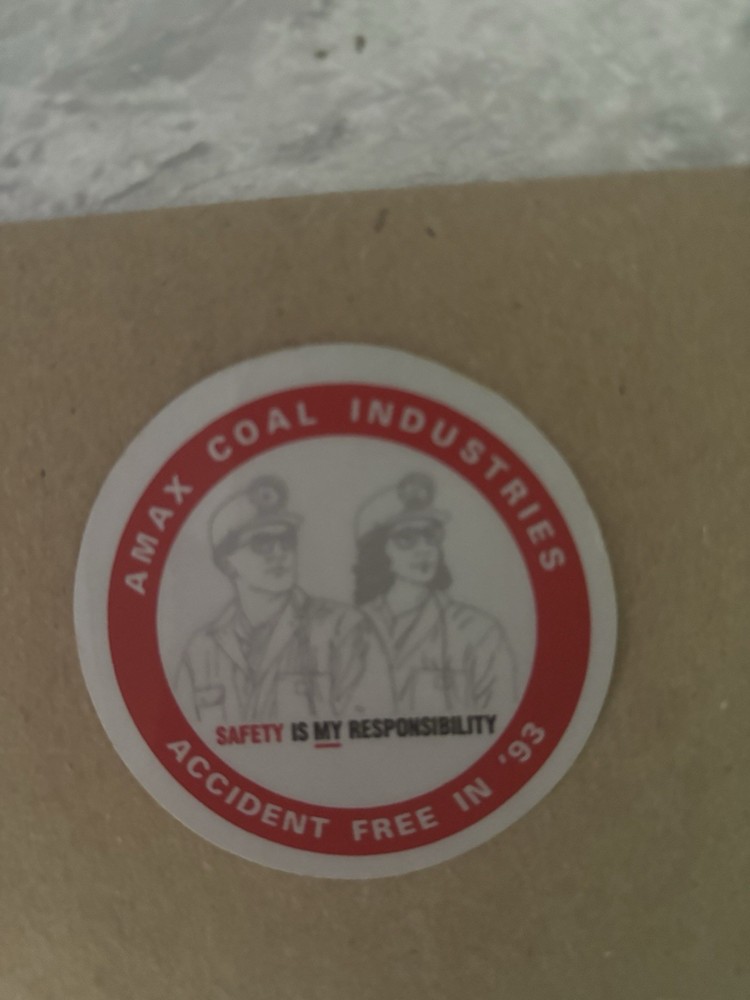 coal mining stickers Nice Older  Coal Company