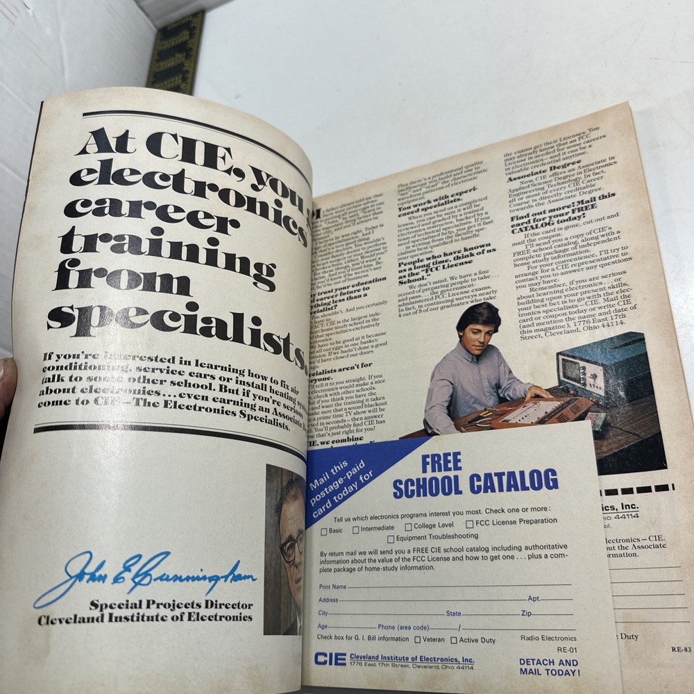 Radio Electronics Magazine- January 1984 Issue