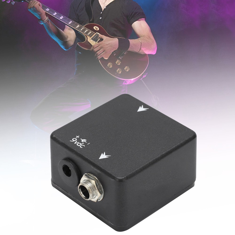Portable Black Guitar Buffer Effect Pedal For Amplified Sound Popular