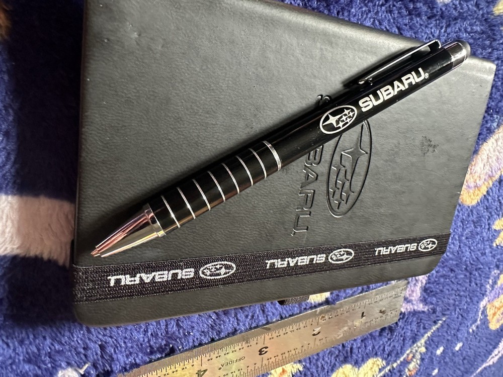 Subaru Pocket Notebook Pad with Pen