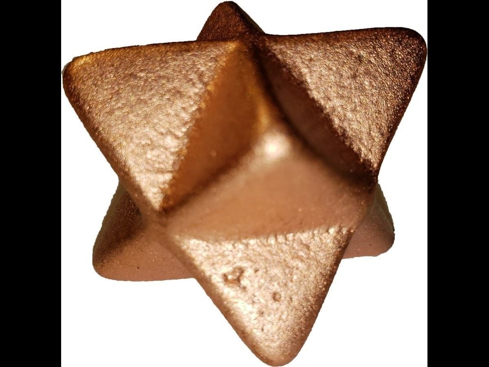 2 Inch Solid Copper Merkaba