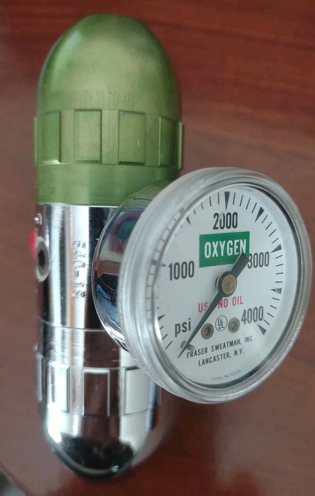 FRASER SWEATMAN OXYGEN REGULATOR 4000 POUNDS LP 7760590