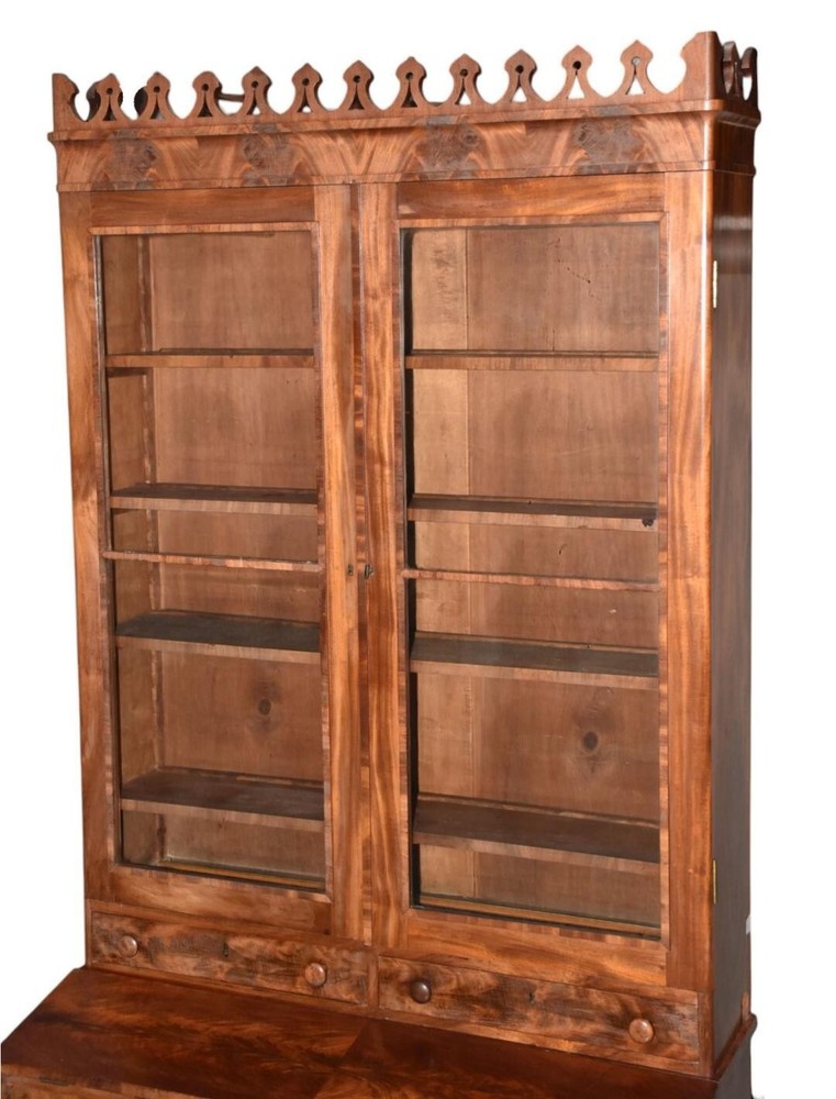 Large Antique American Bookcase
