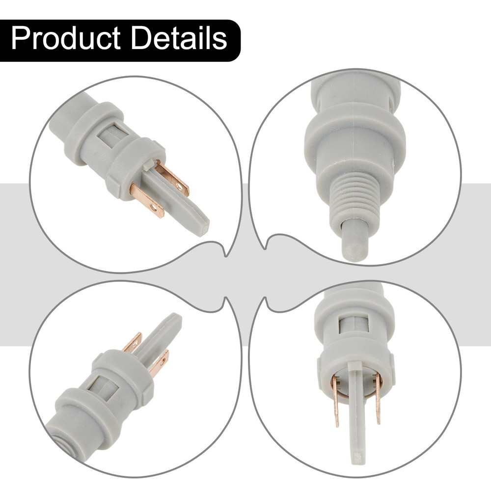 6mm, Motorcycle Brake Clutch Switch Front Rear Light Brake Switch 1x