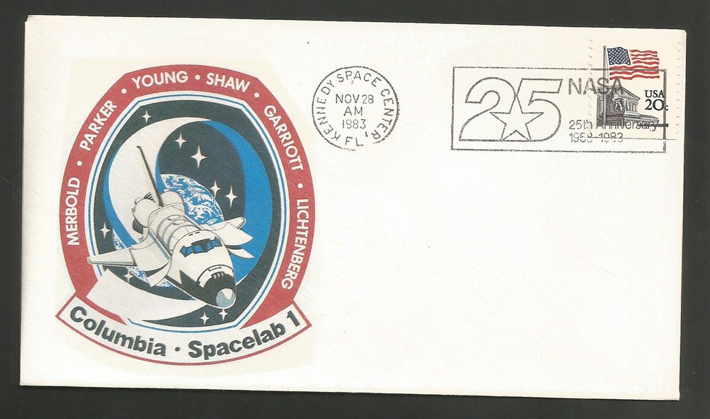 SHUTTLE COLUMBIA SPACELAB 1 NOV 28,1983   KSC ***