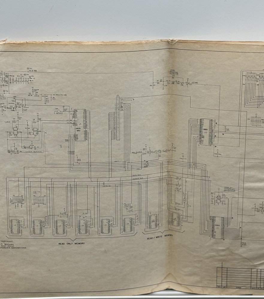 ORIGINAL-BALLY-BLACK JACK-INSTALLATION & OPERATIONS-SCHEMATICS (8 PAGES)