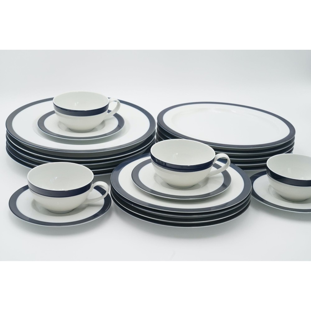 Crate & Barrel Archive Blue Dinnerware & Serveware Kathleen Wills Japan *PICK*