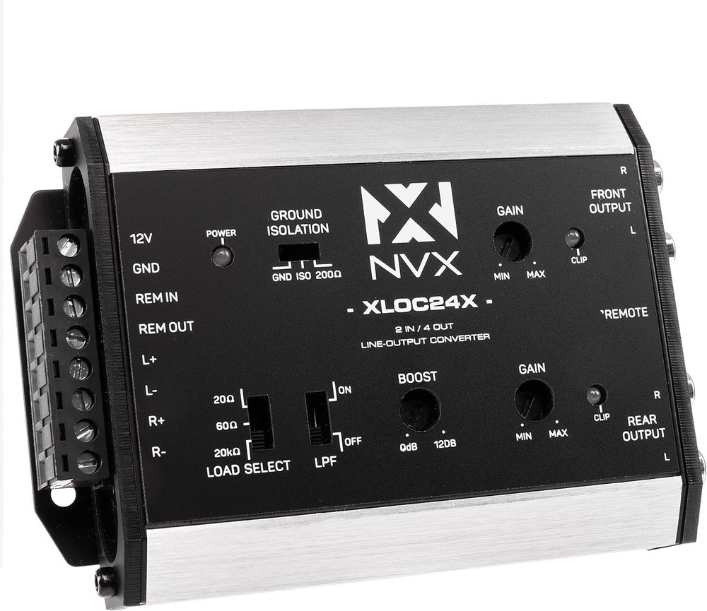 2 inputs / 4 outputs High Voltage Active Line Output Converter with Impedance...