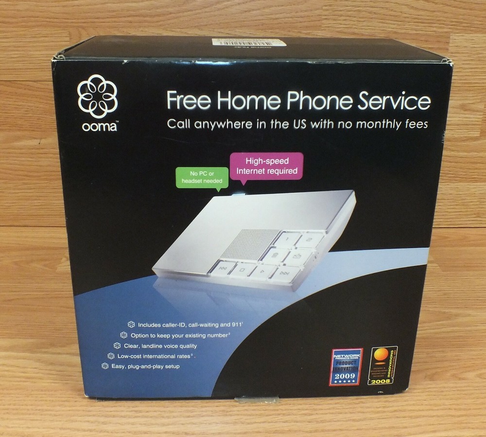 Genuine Ooma Home Phone Service System Hub in Box **READ**