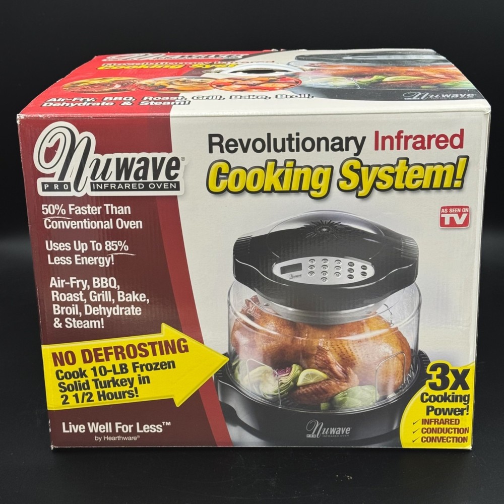 NuWave Pro Infrared Oven 20329 Countertop Cooking System Please Read Description