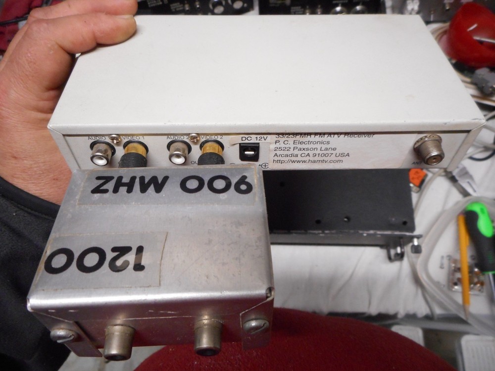 33/23cm FM ATV transmitter & receiver