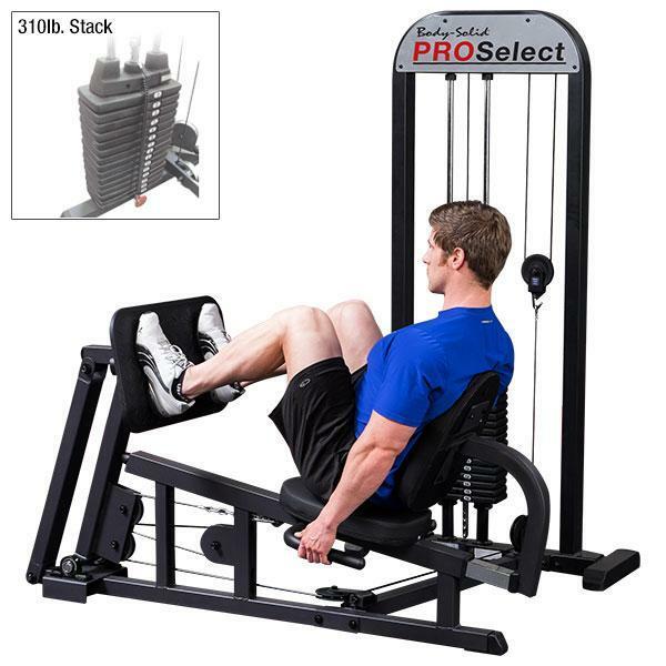 Body-Solid Pro Select Leg Press Machine 310lb. Stack GLP-STK/3