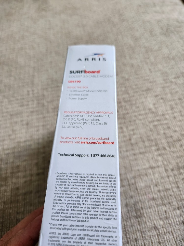 Arris Surfboard Cable Modem SB6190