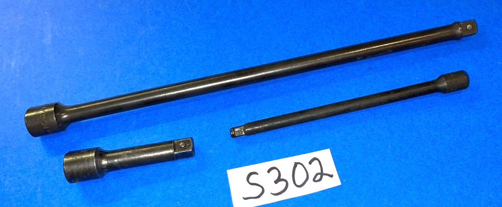SNAP-ON TOOLS 3 PIECE 1/4 & 3/8 DRIVE SNAP RING & LOCKING PIN EXTENSIONS