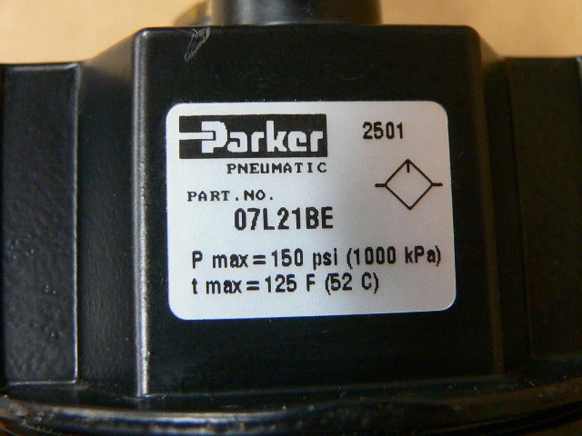Parker 07L21be Air Lubricator