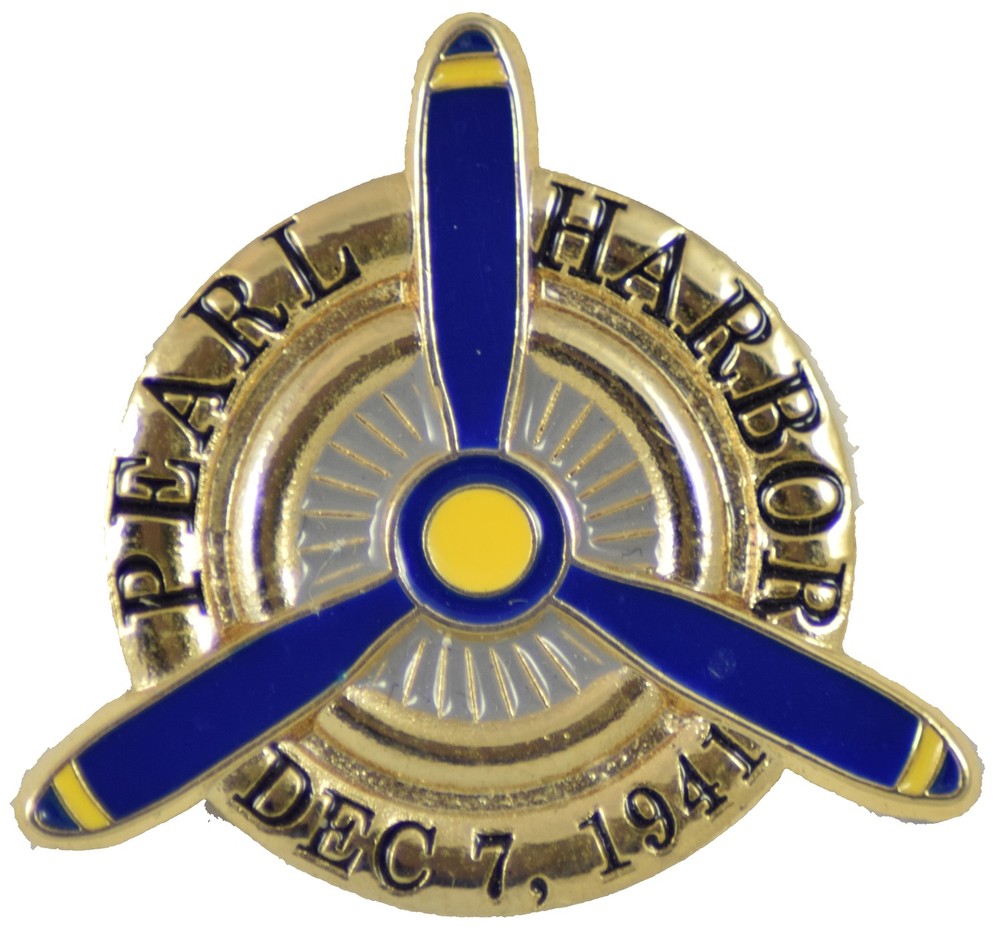 Pearl Harbor Prop WWII Pin