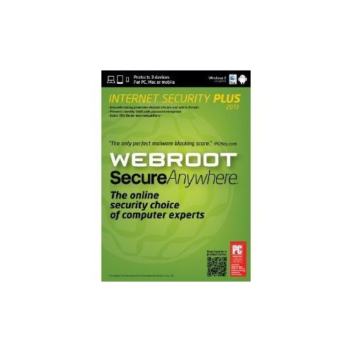 Webroot Internet Security - 3  - VERY GOOD