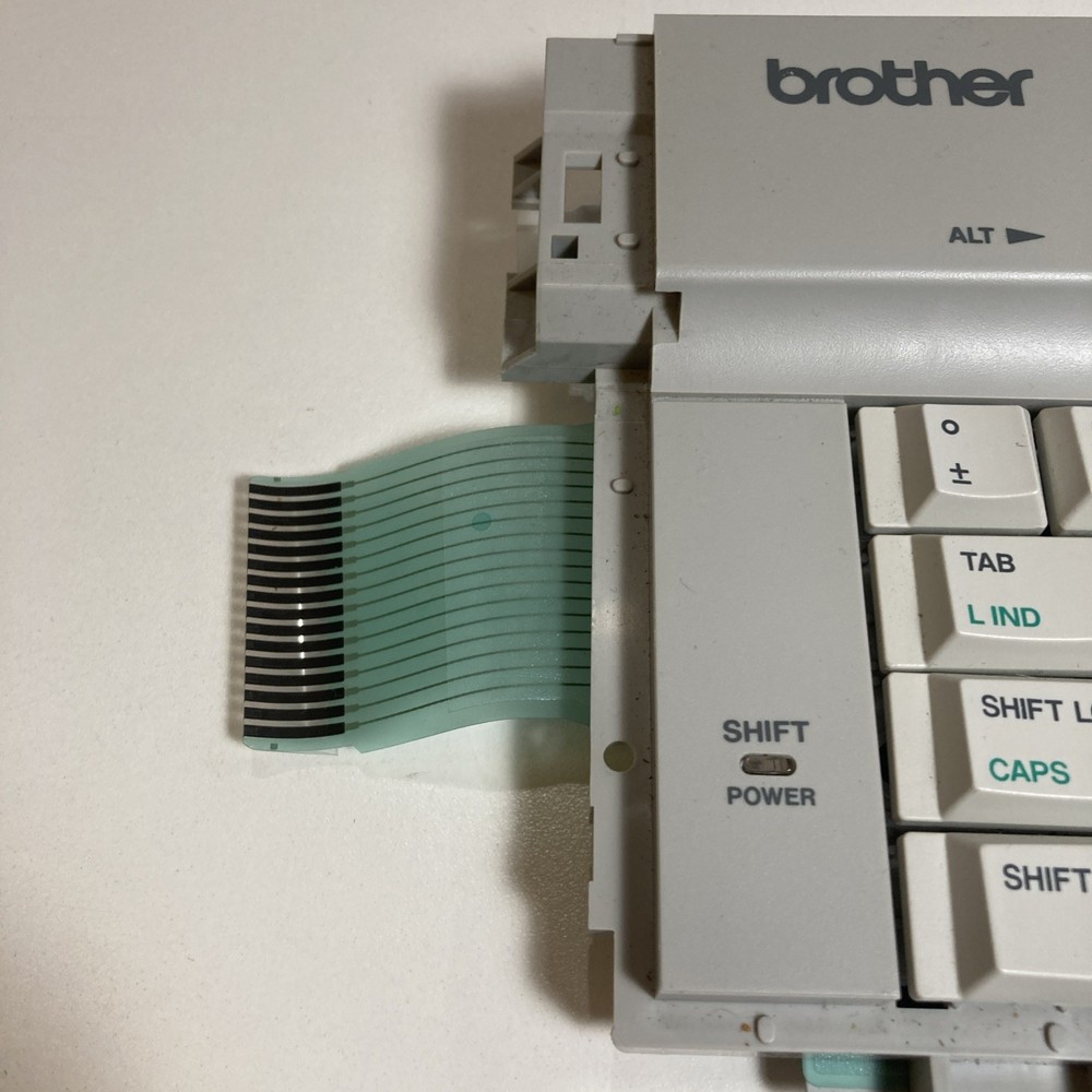 Brother Typewriter GX-6750 Replacement Parts Keyboard