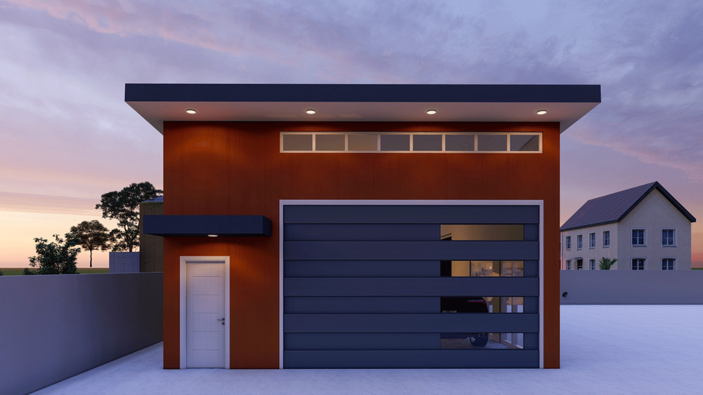 48' x 24' Garage or ADU Building Plans - Construction Set