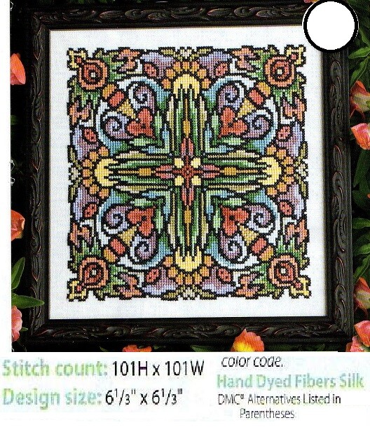 SUMMER MANDALA  CROSS STITCH PATTERN ONLY   YD   SEY