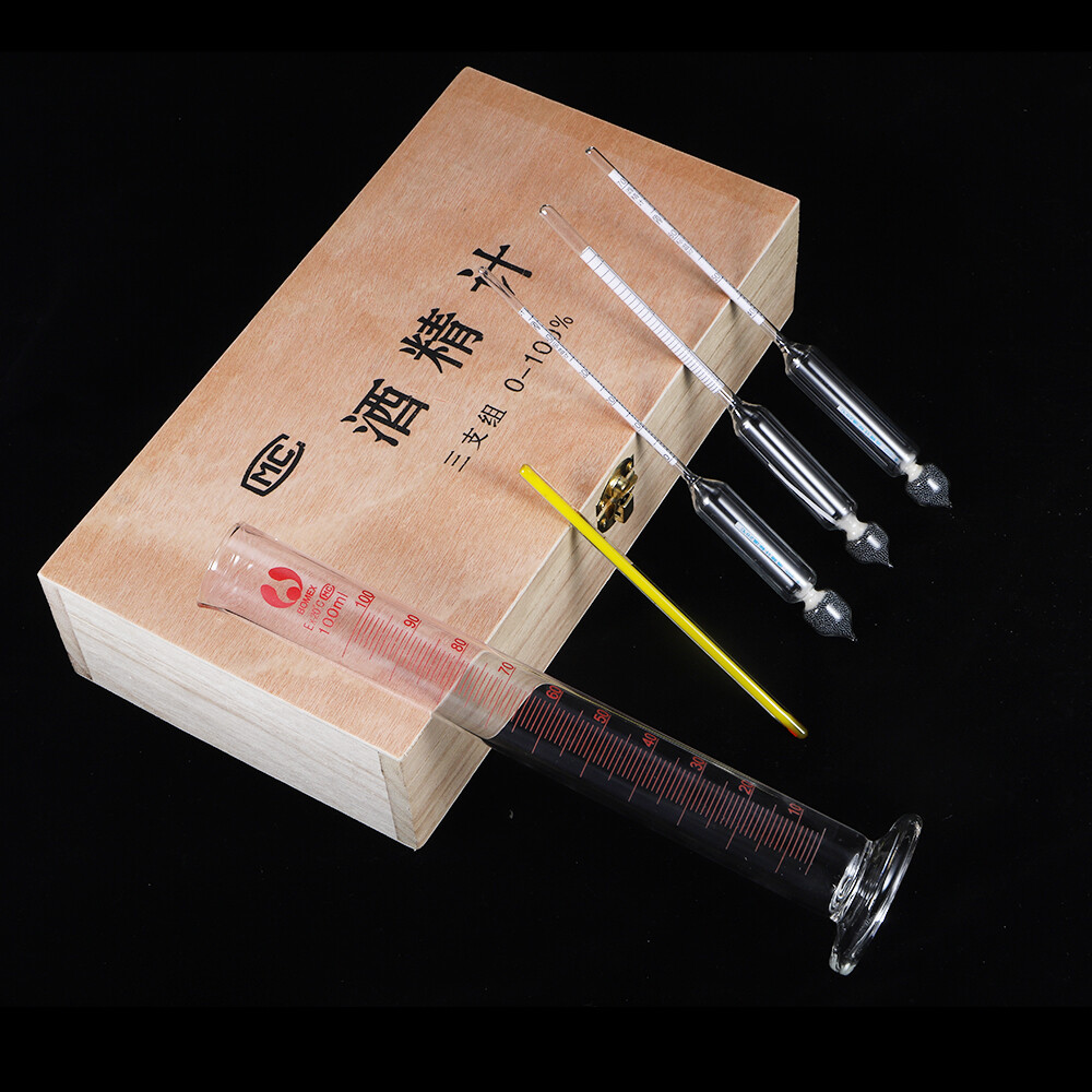 Alcohol Meter - Test Spirits/Wine Strength, Home Brewing & Distilling Essential