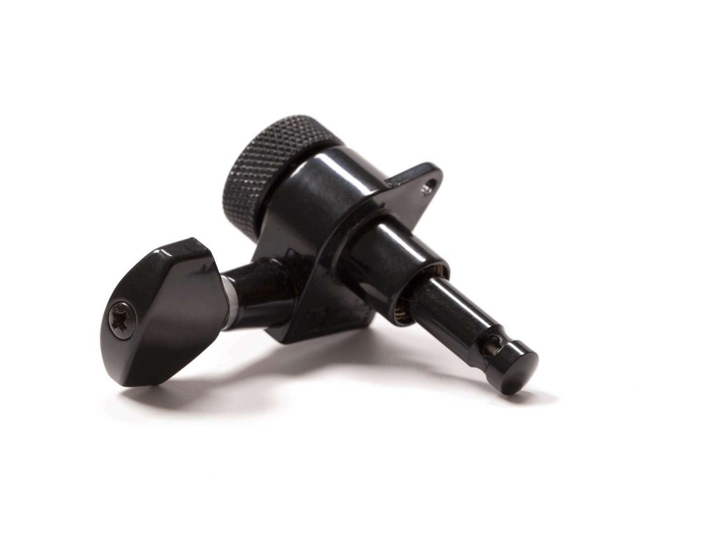 Tone Ninja 19:1 Single Locking Tuner, 22mm, Left Handed, Black