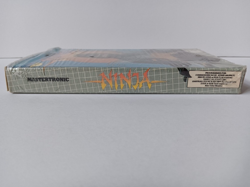 Commodore 64 Ninja The History & The Legend Computer Game Software Tested/Works