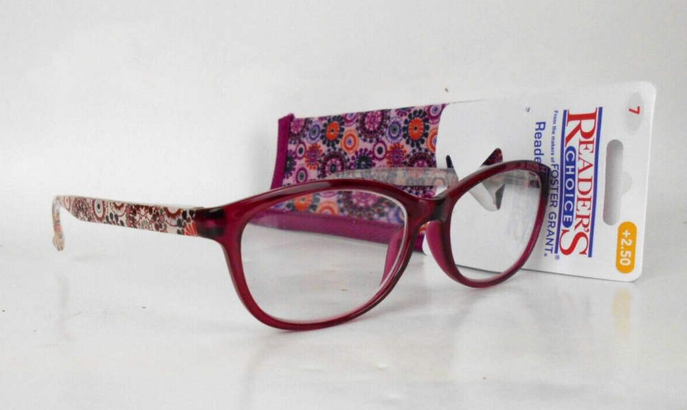 EYEGLASSES READERS CHOICE GWEENIE +2.50