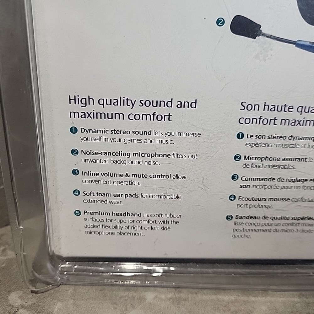 Logitech PC Premium Stereo Headset with Microphone & Volume Control *Read*