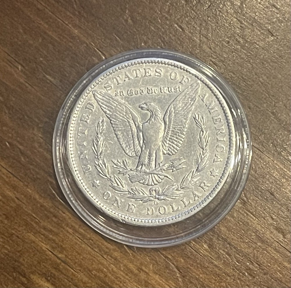 1890 O Morgan Silver $1 Dollar Coin