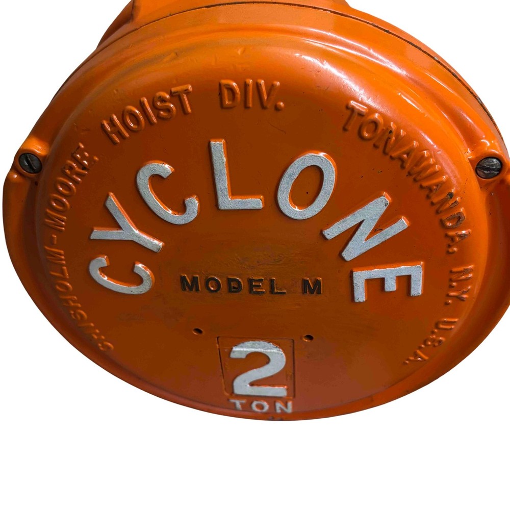 CM Cyclone Model M 2-Ton Manual Chain Hoist