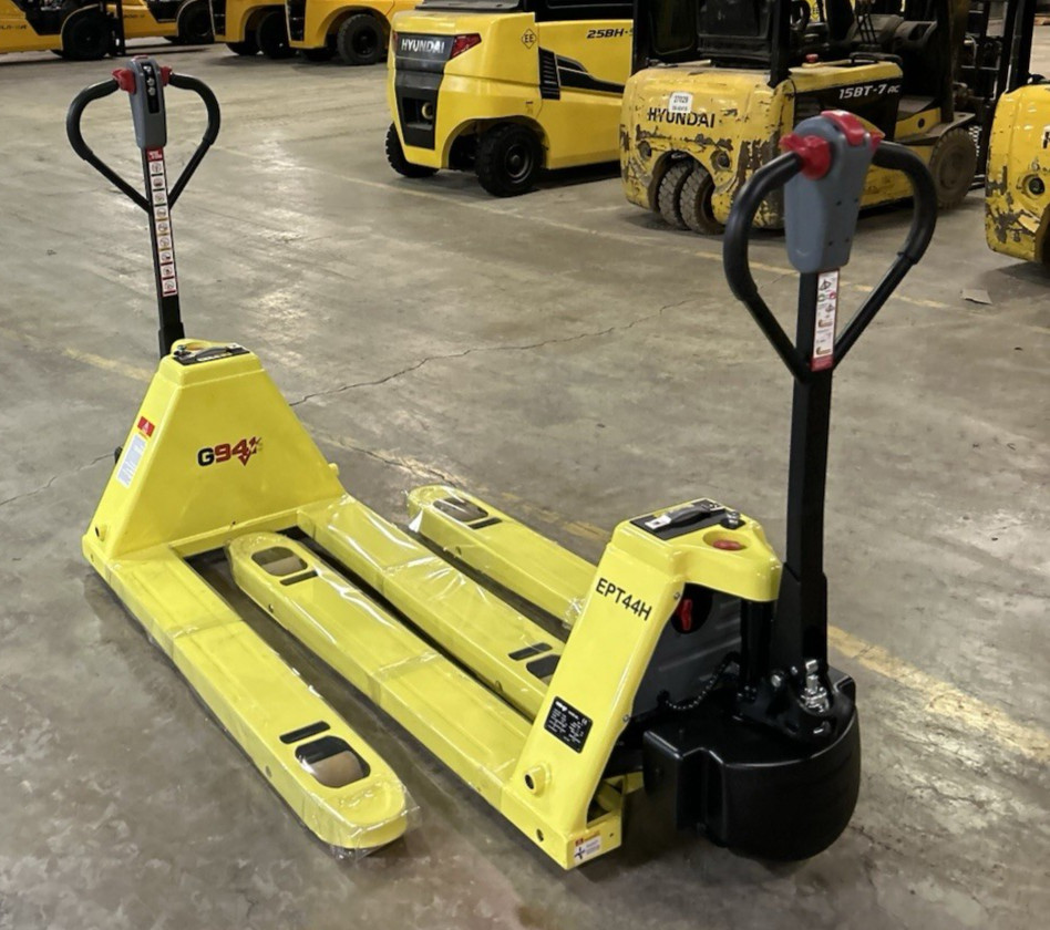 2 PACK PALLET JACK-4400 LB.-48 VOLT-LOCAL PICKUP
