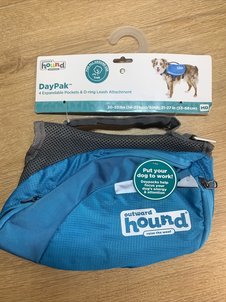 Outward Hound Doggie Daypack Backpack Saddle Bags Medium