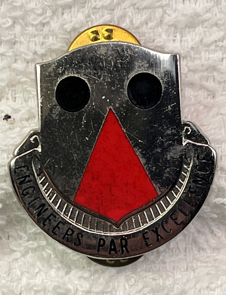 Original:  980th Engineer Bn   DI / DUI / Crest   CB  72025   41