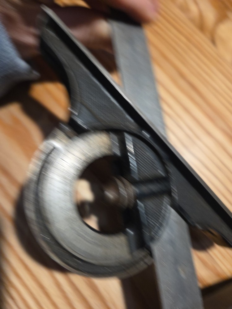 Starrett Combination Square No. 491 Protractor Head bubble level angle finder