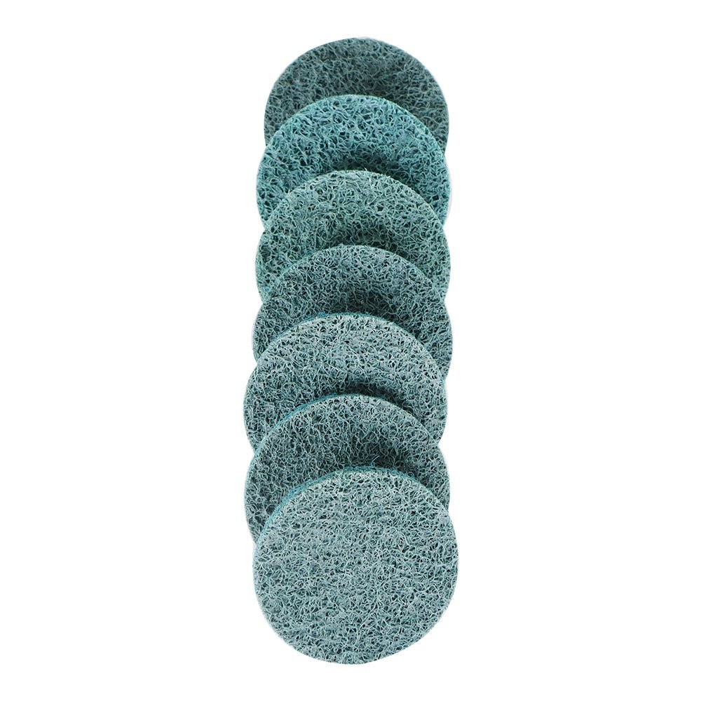 50 Pcs 2 Inch Fine Surface Conditioning Discs Roll Lock Grinder Sanding Pads