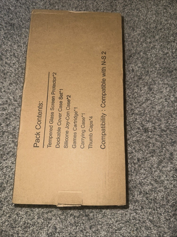 Travel Carrying Case & Accessories Package Set For Nintendo Switch 2