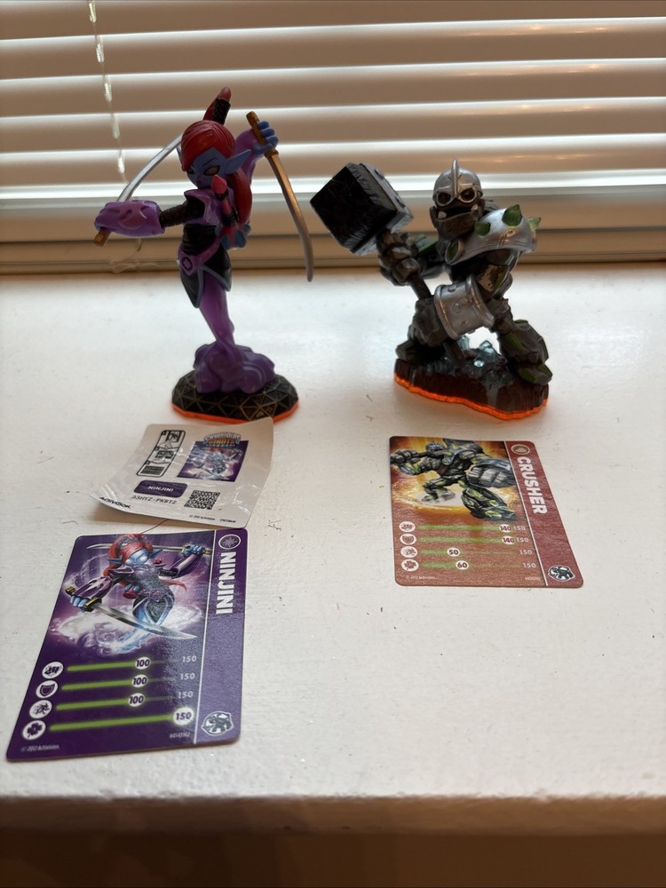 Skylanders Giants - Ninjini & Crusher