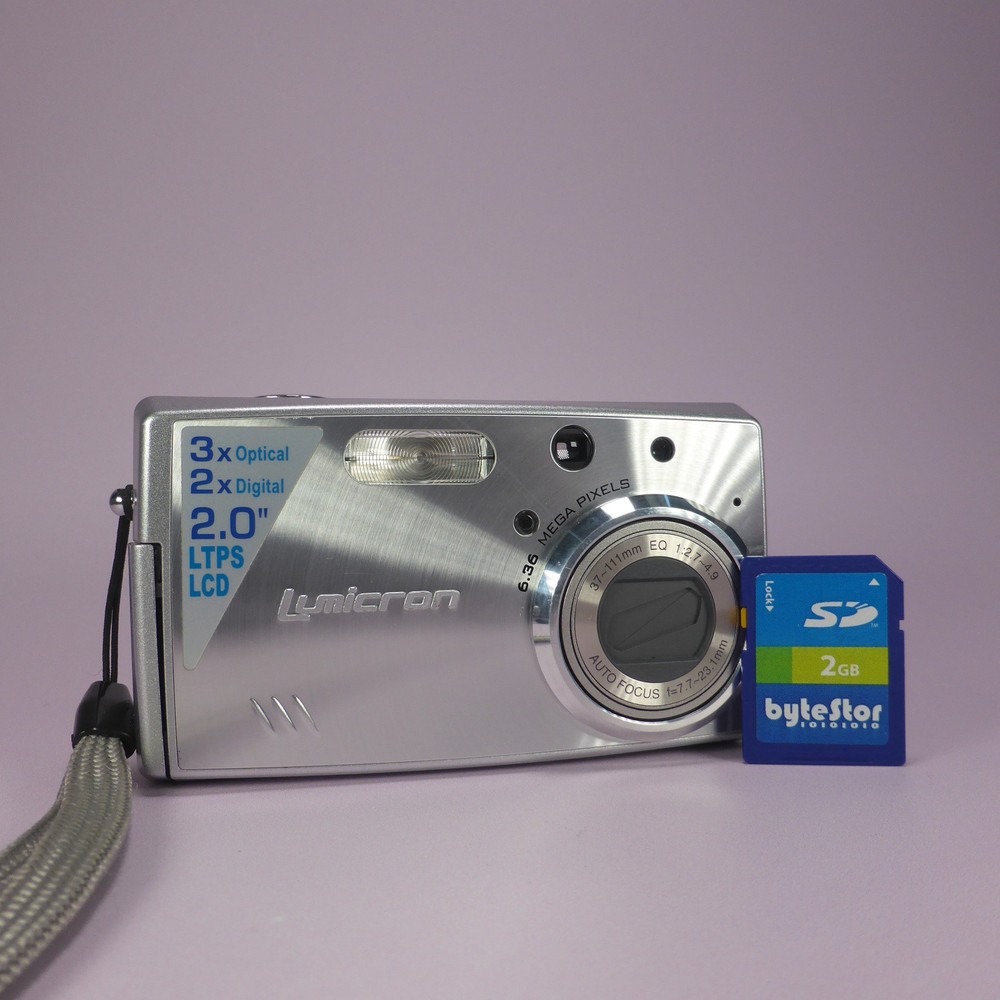 Lumicron Digital Camera LDC-618z3 6.3MP Silver Tested