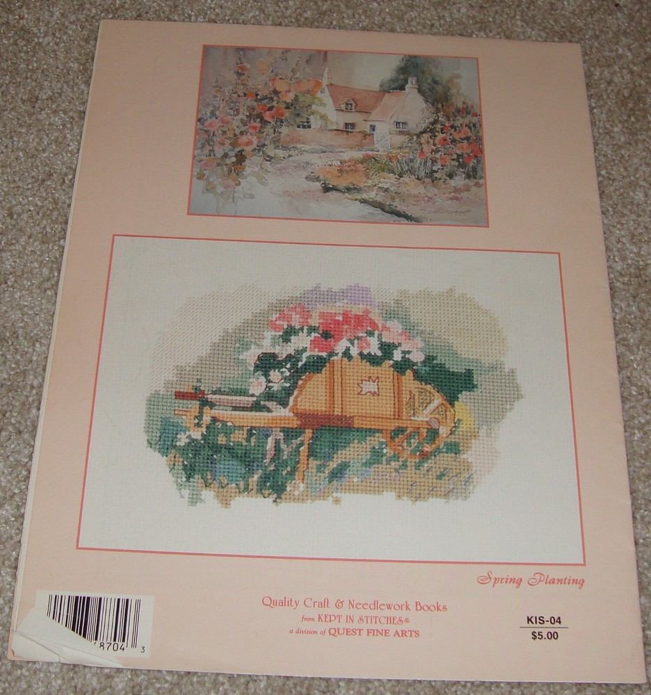 Quest Fine Arts 'Summer Home' Counted Cross Stitch Pattern - New