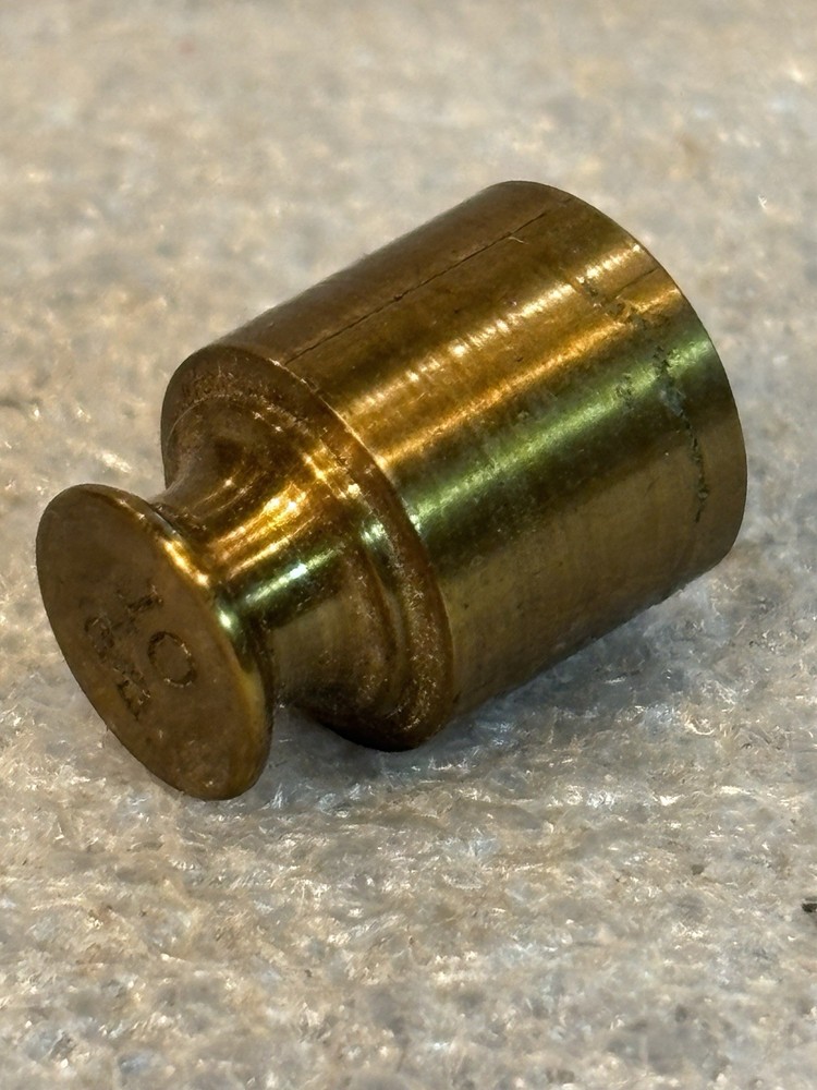 10g Replacement Brass Scale Weight Vintage #1