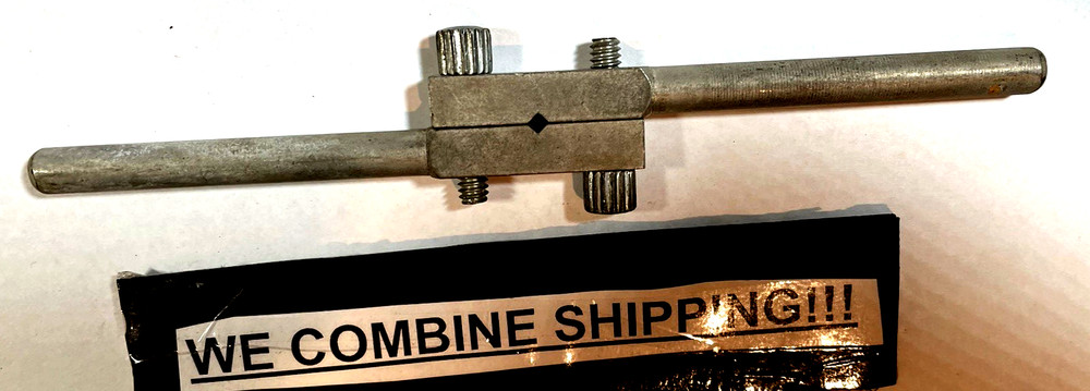 VINTAG E ADJUSRABLE HAND VISE TAP BIT HANDLE, REAMER BIT HANDLE, UNBRANDED